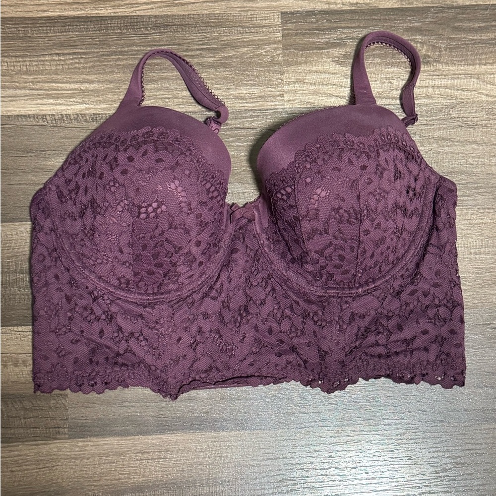 Victoria's Secret Plum Lace Bra